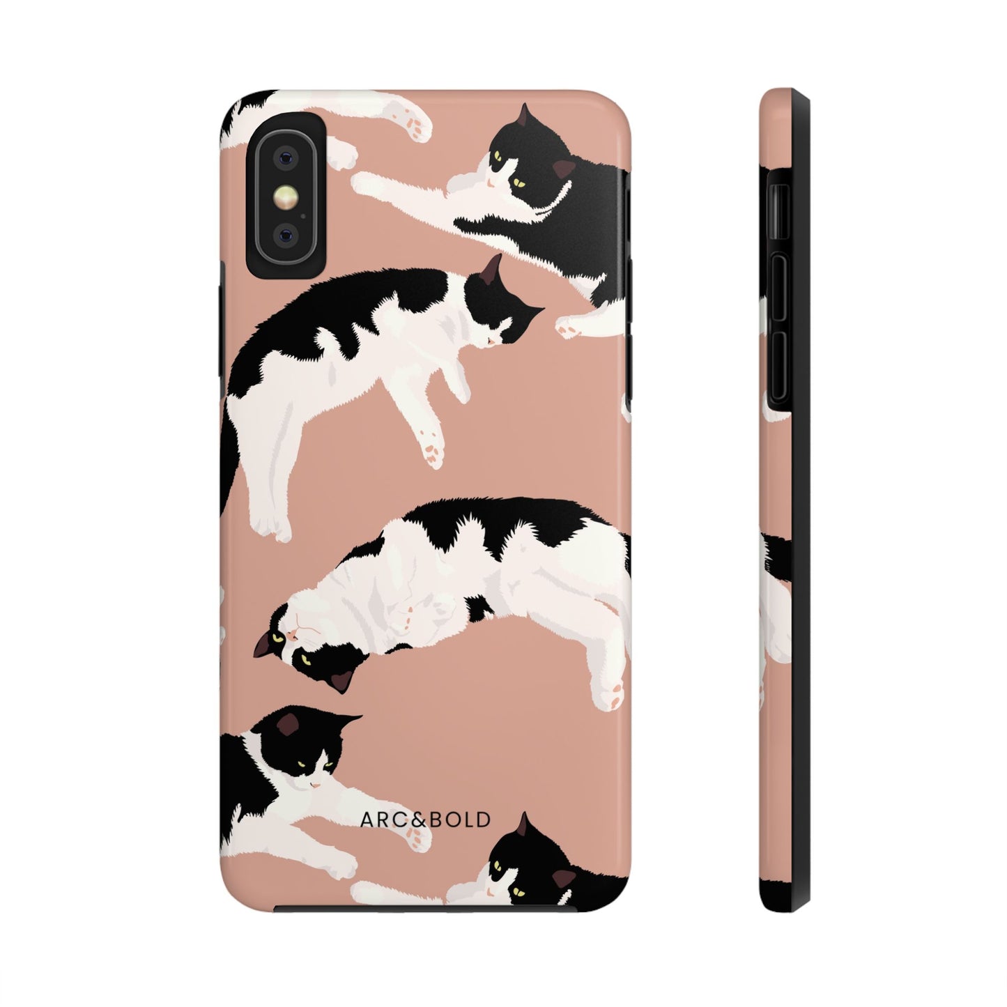 Cat - Tough Phone Case - Arc & Bold