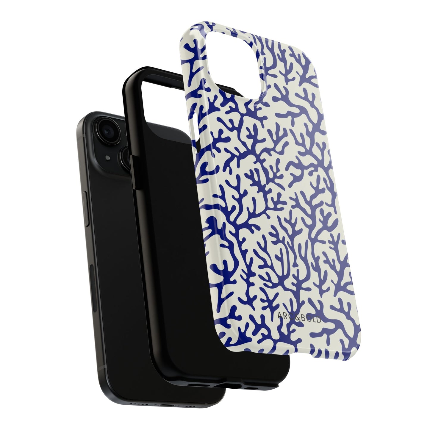 Coral - Tough Phone Case - Arc & Bold