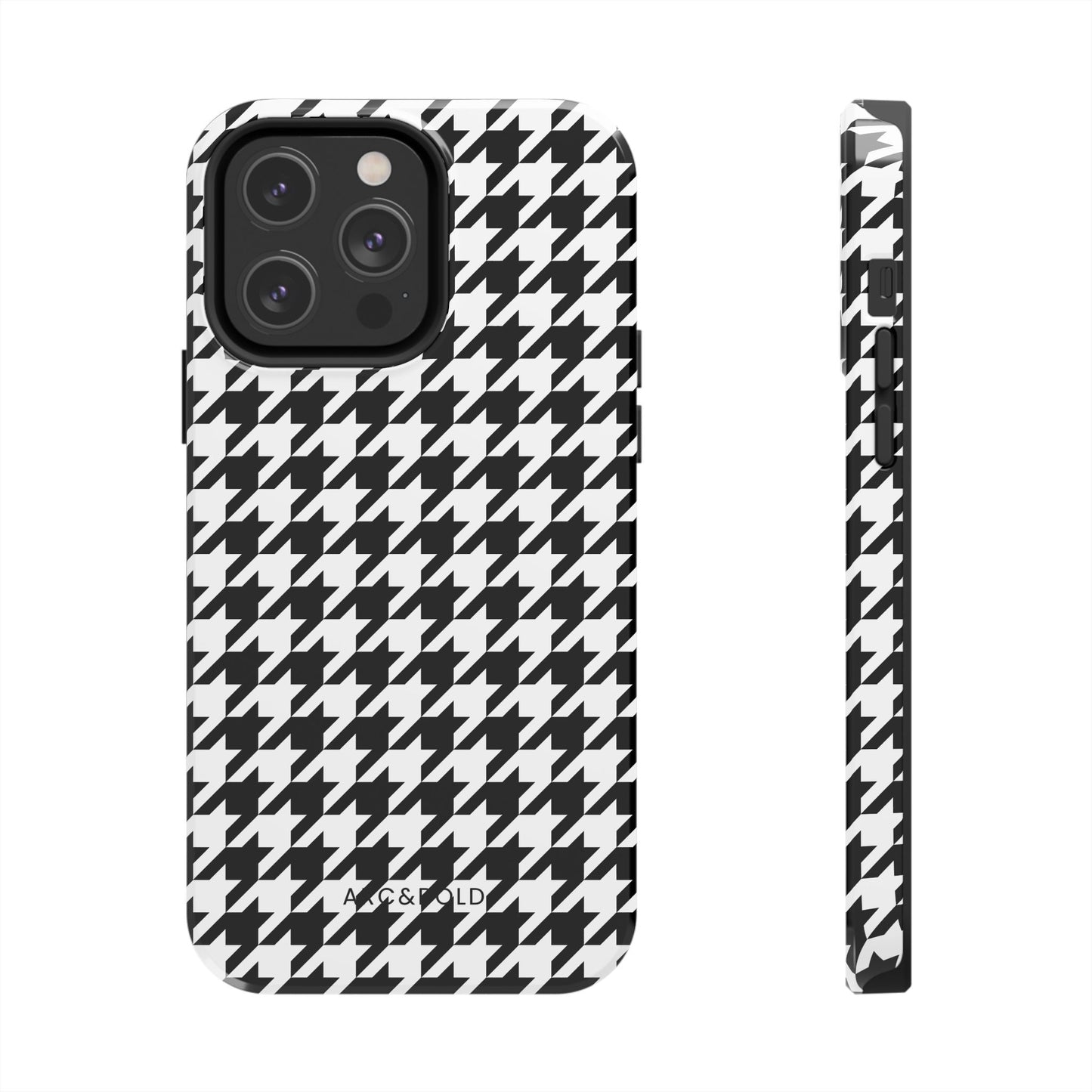 Houndstooth - Tough Phone Case - Arc & Bold