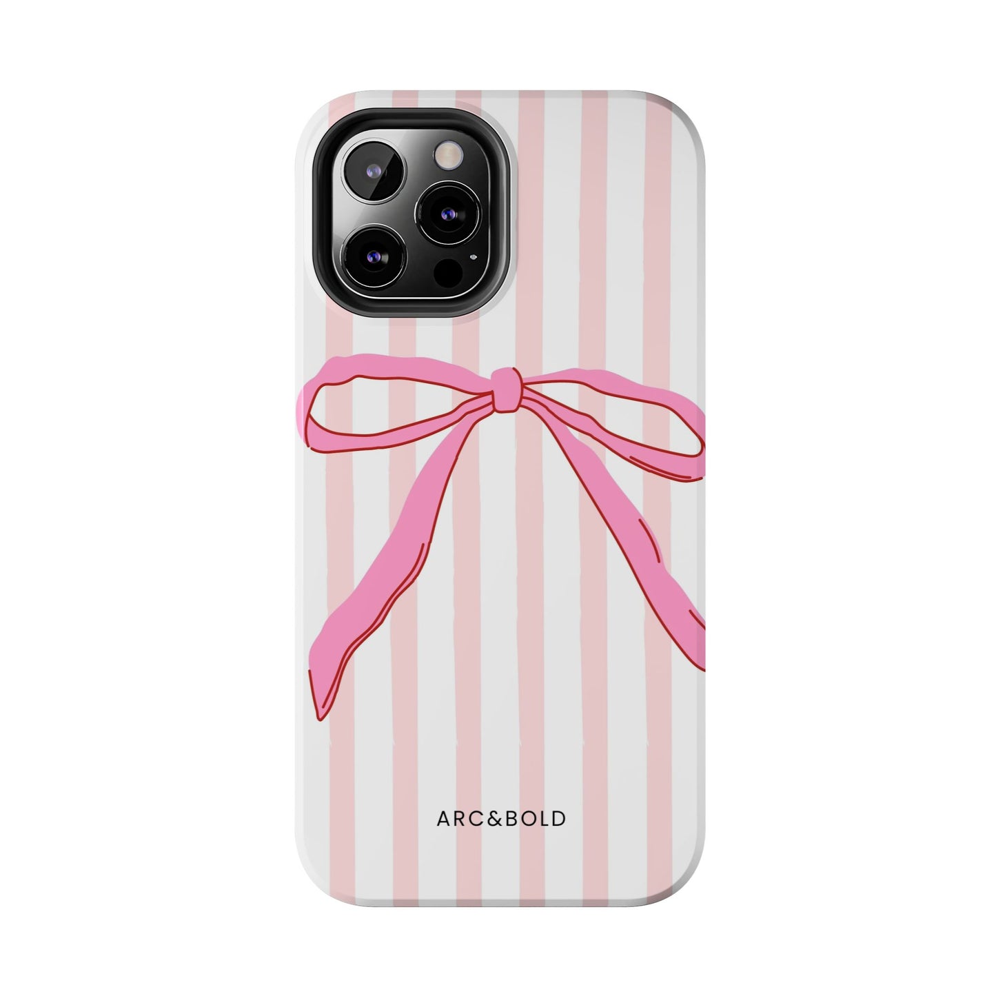 Pink Bow - Tough Phone Case - Arc & Bold