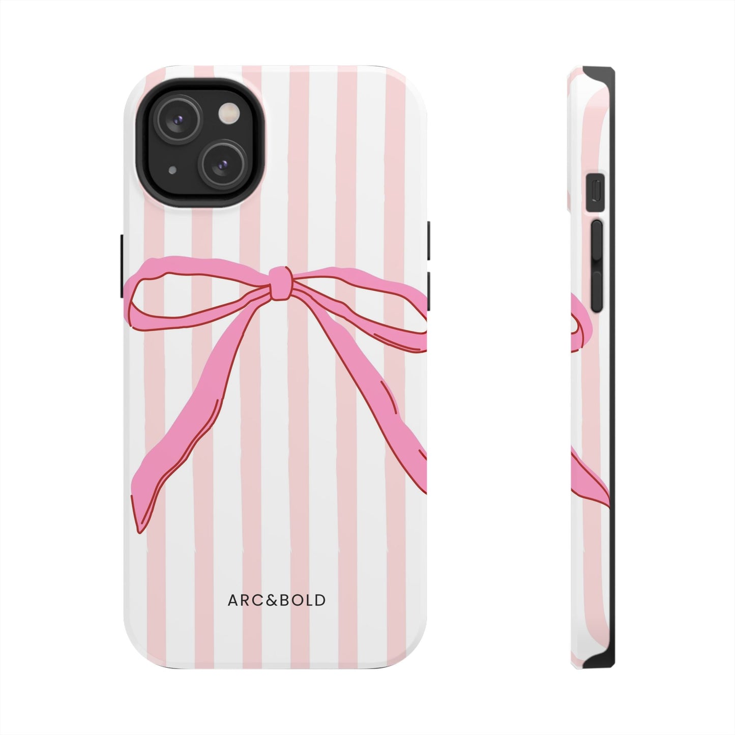 Pink Bow - Tough Phone Case - Arc & Bold