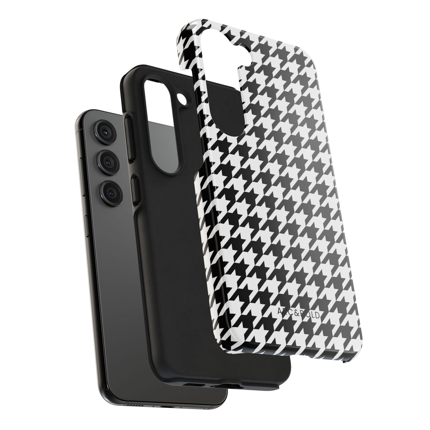 Houndstooth - Tough Phone Case - Arc & Bold