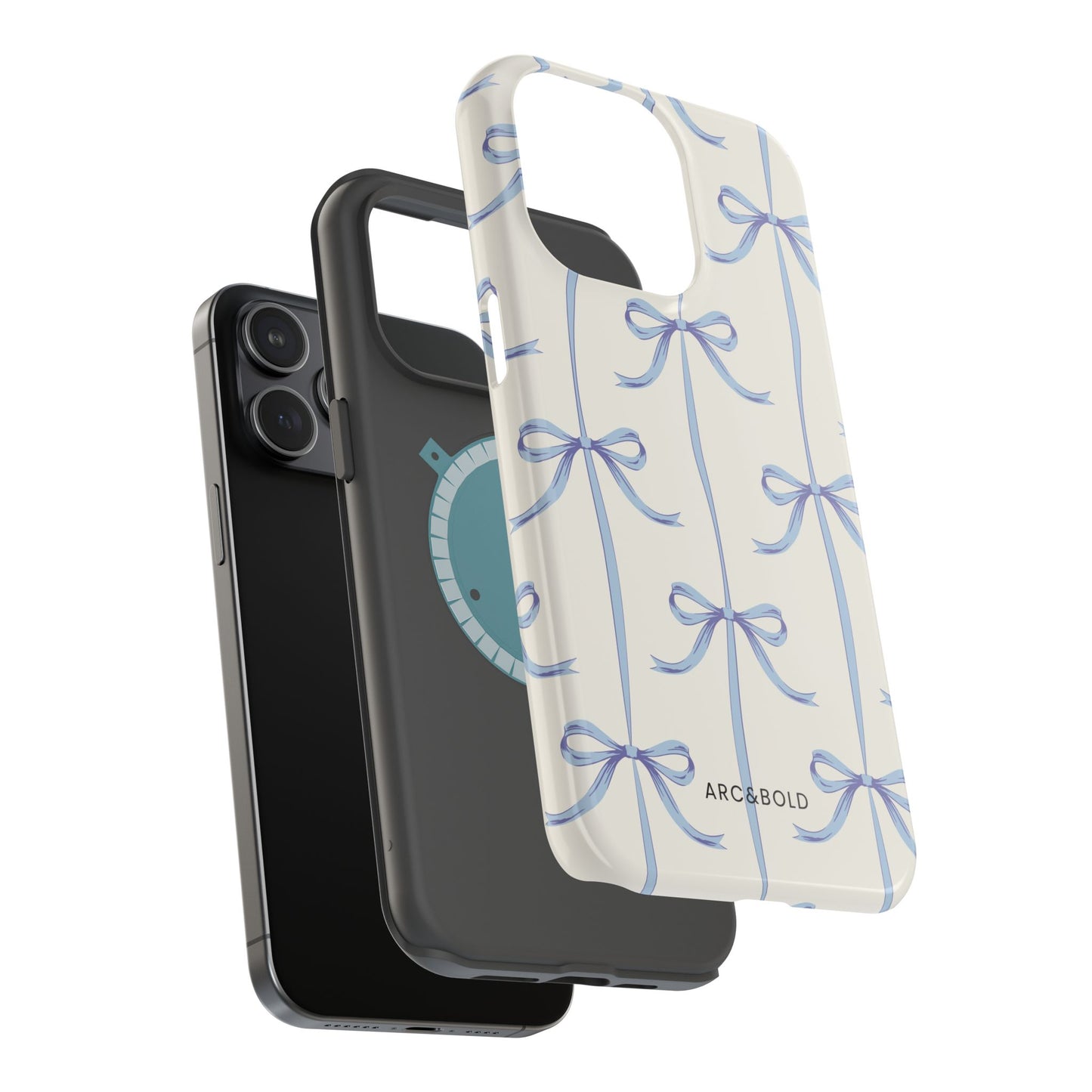 Blue Bow - Magnetic Tough Case - Arc & Bold