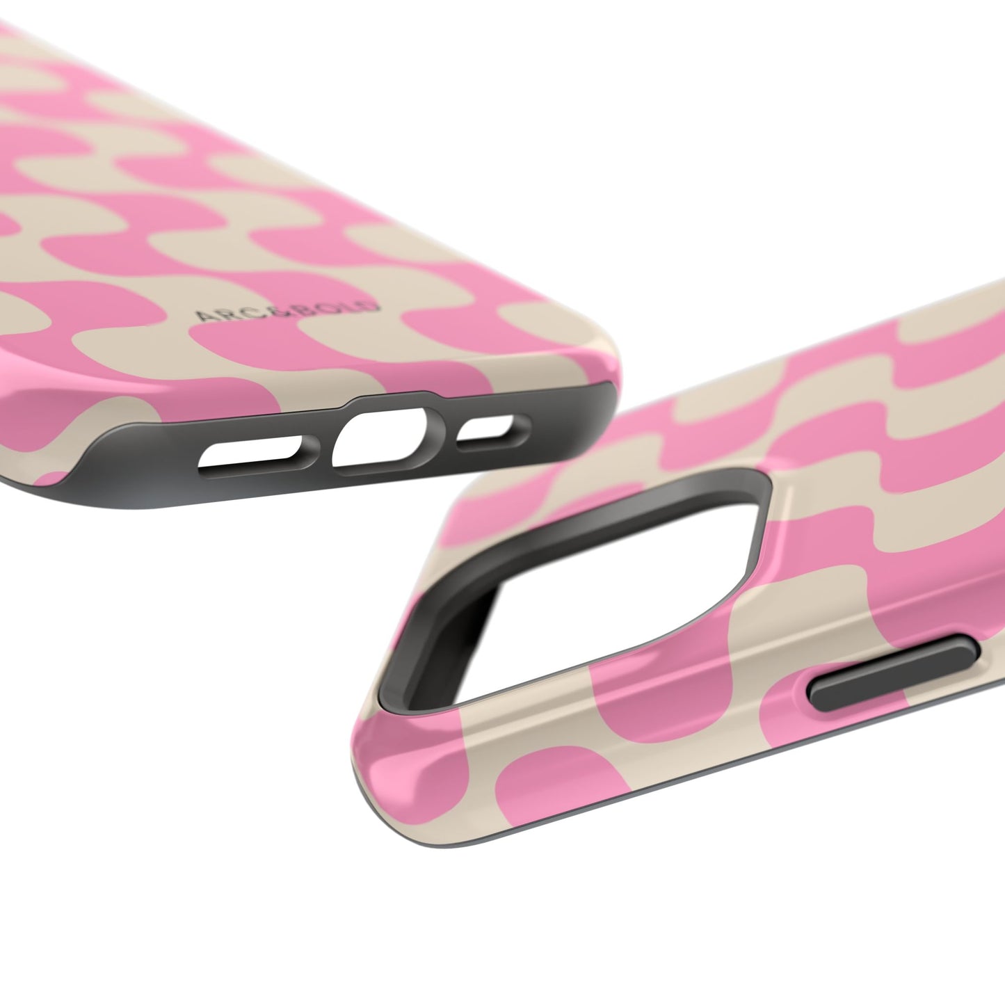 Pink Waves - Magnetic Phone Case - Arc & Bold