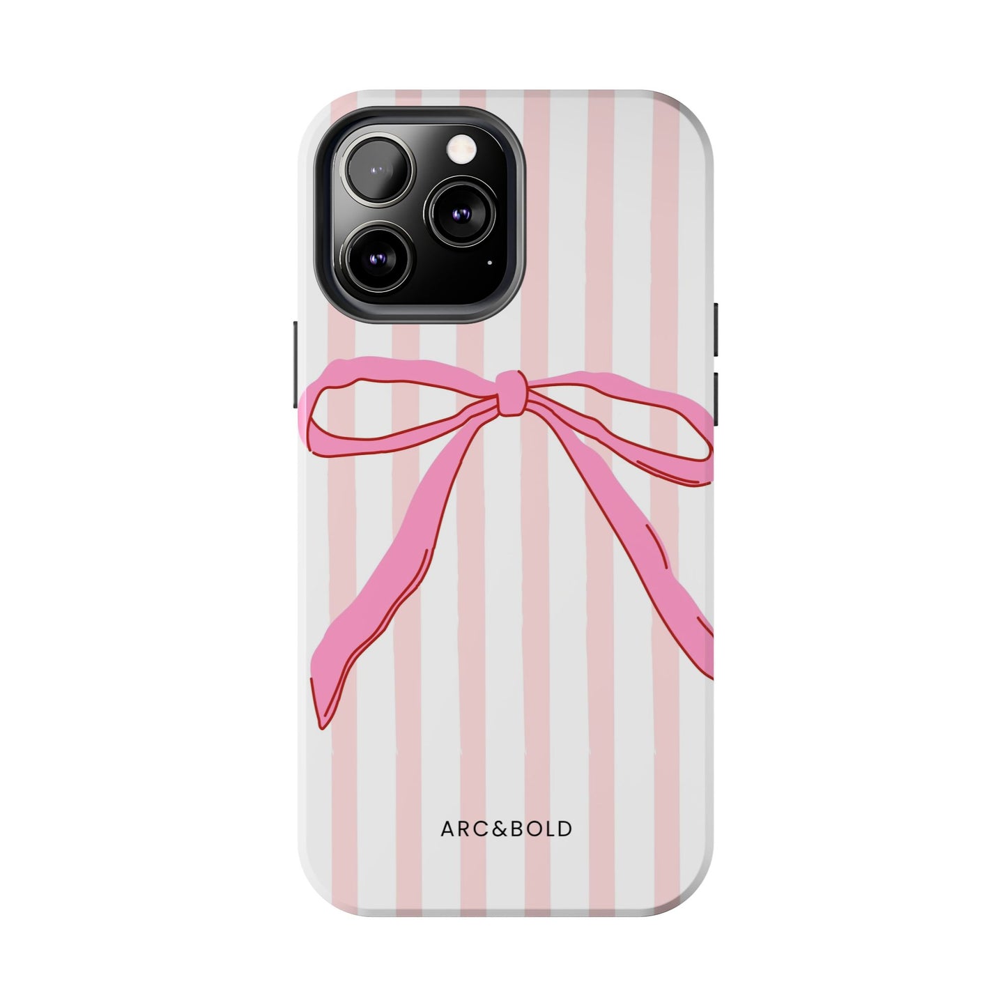 Pink Bow - Tough Phone Case - Arc & Bold