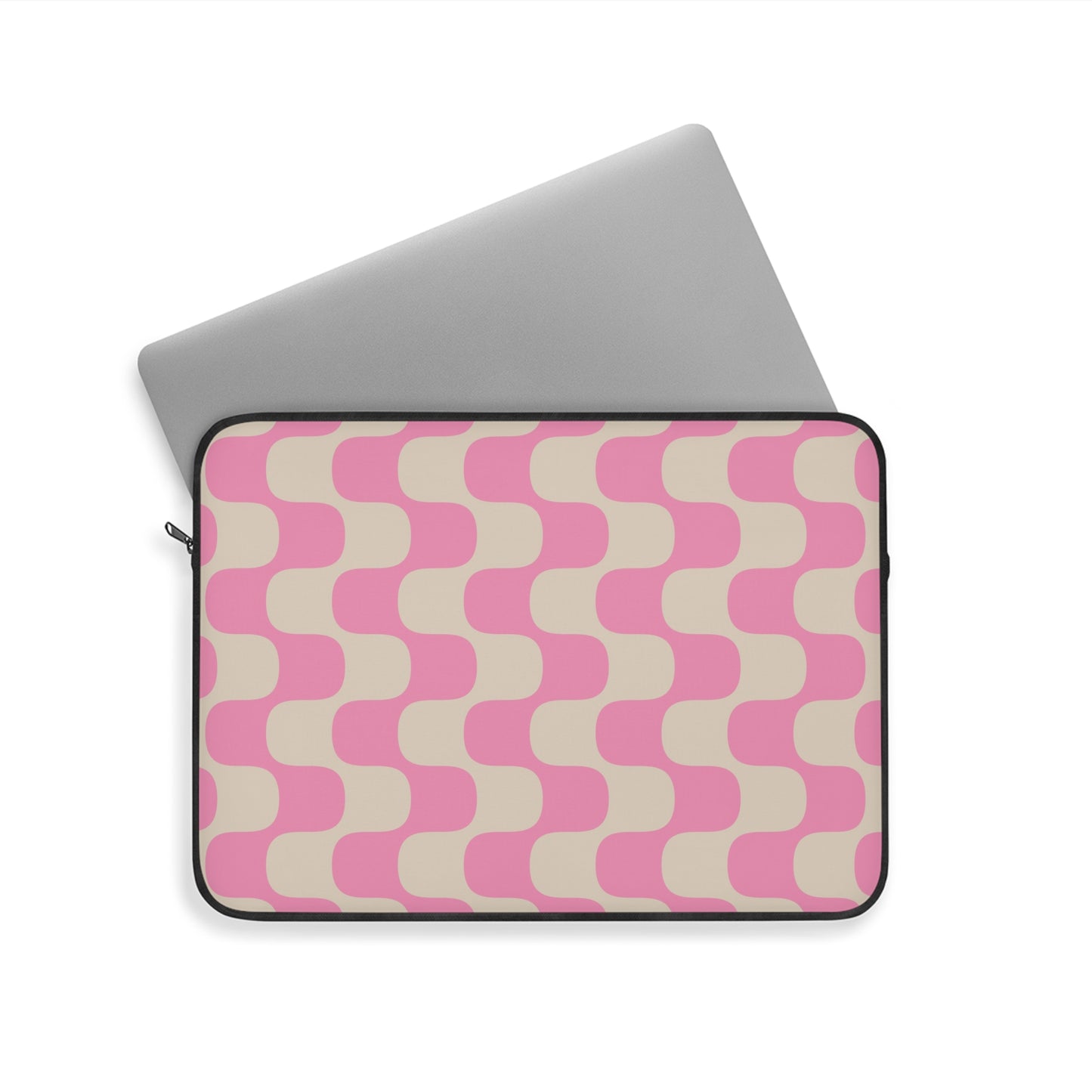 Pink Waves - Laptop Sleeve - Arc & Bold