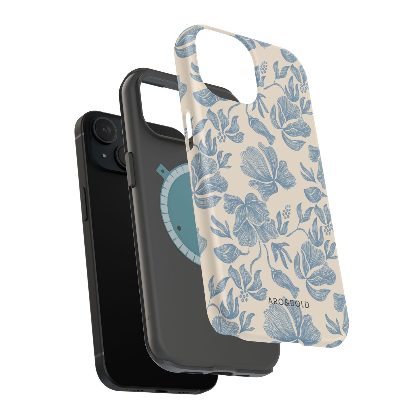Floral - Magnetic Tough Case - Arc & Bold