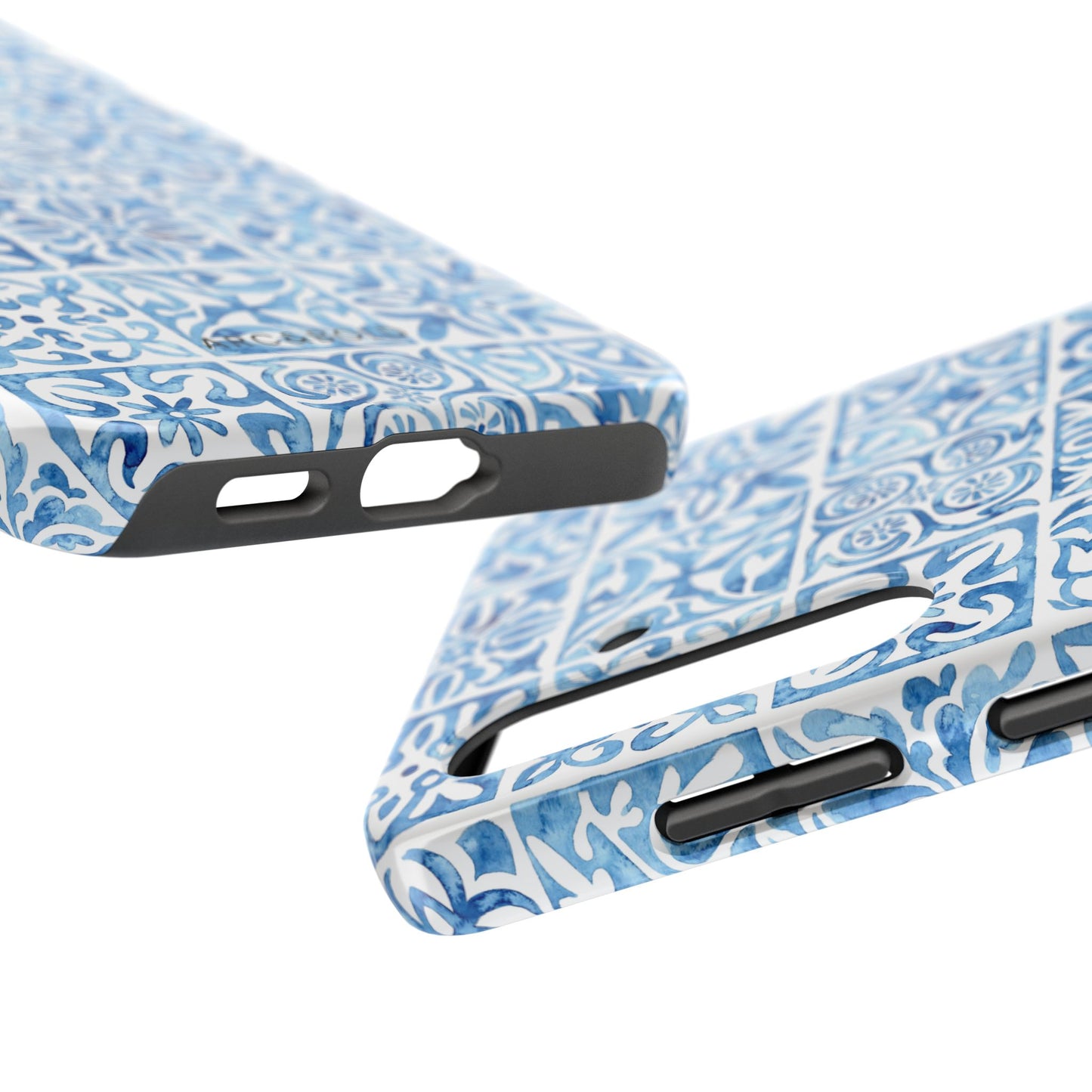 Blue Mosaic - Tough Phone Case - Arc & Bold