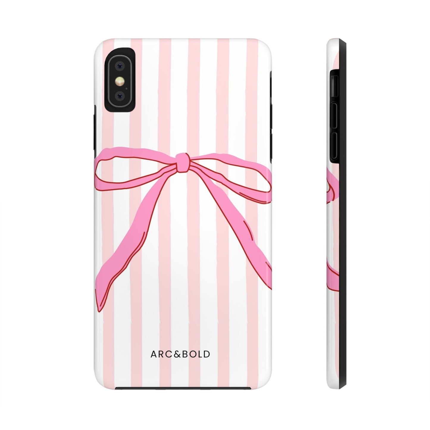 Pink Bow - Tough Phone Case - Arc & Bold