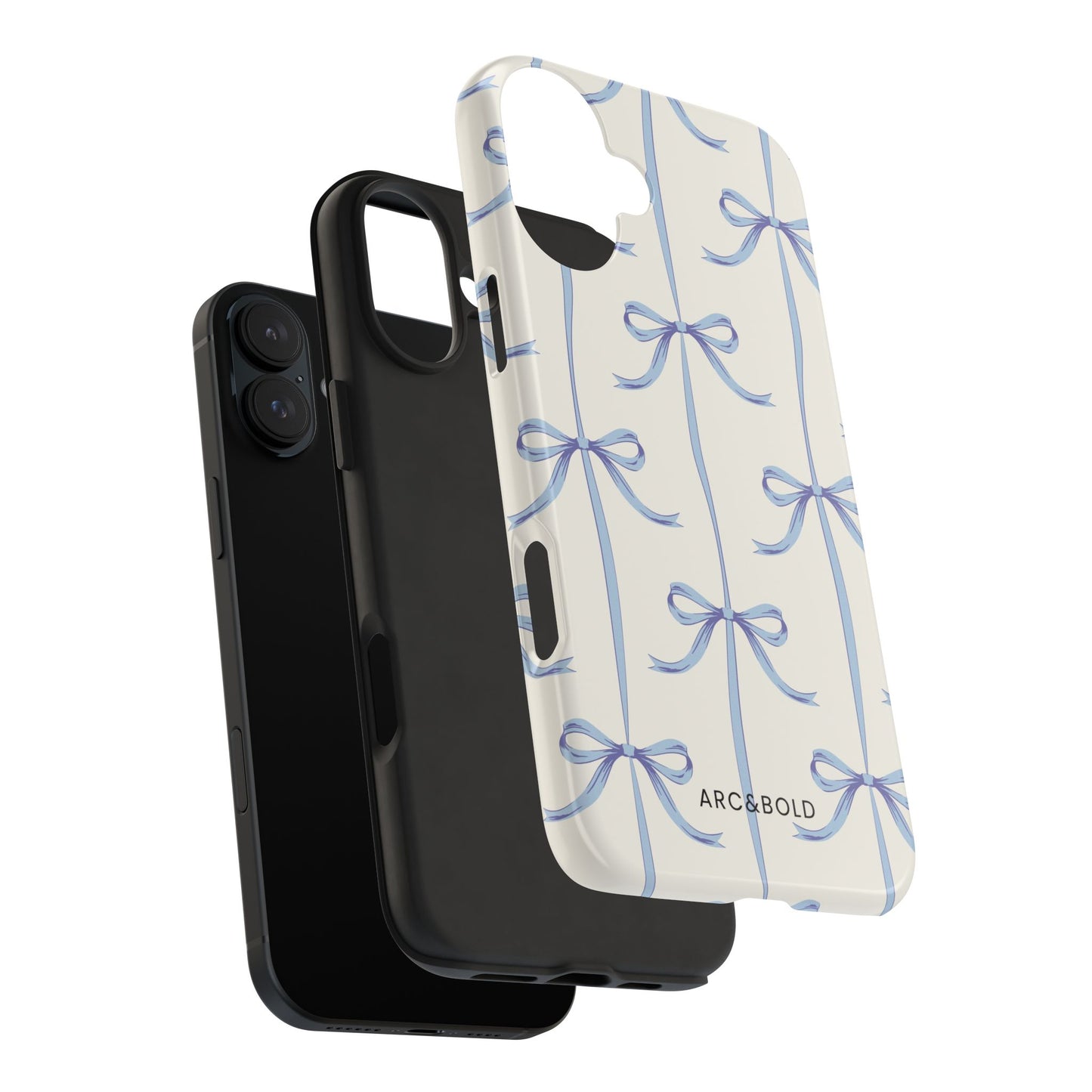 Blue Bow - Tough Phone Case - Arc & Bold
