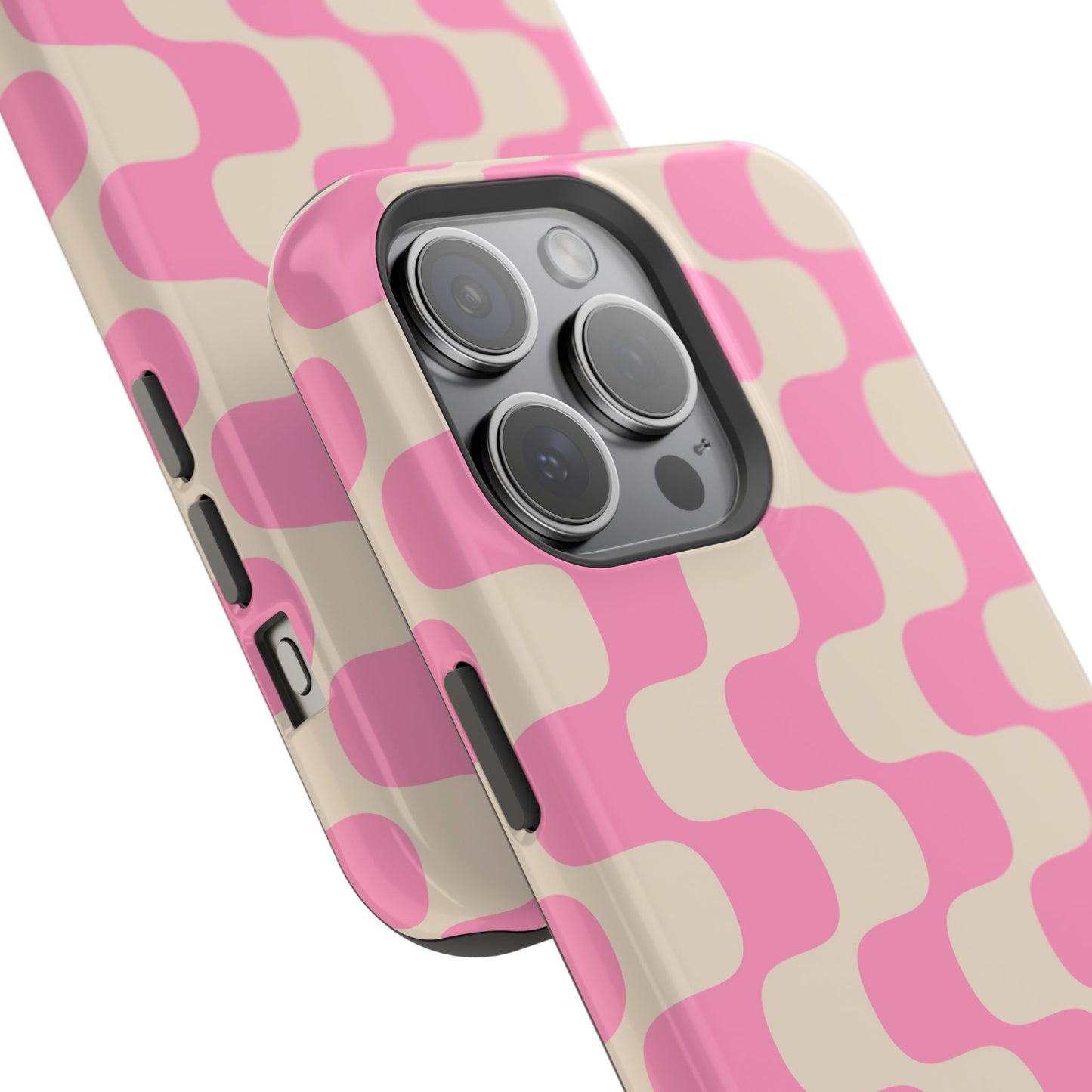 Pink Waves - Magnetic Phone Case - Arc & Bold