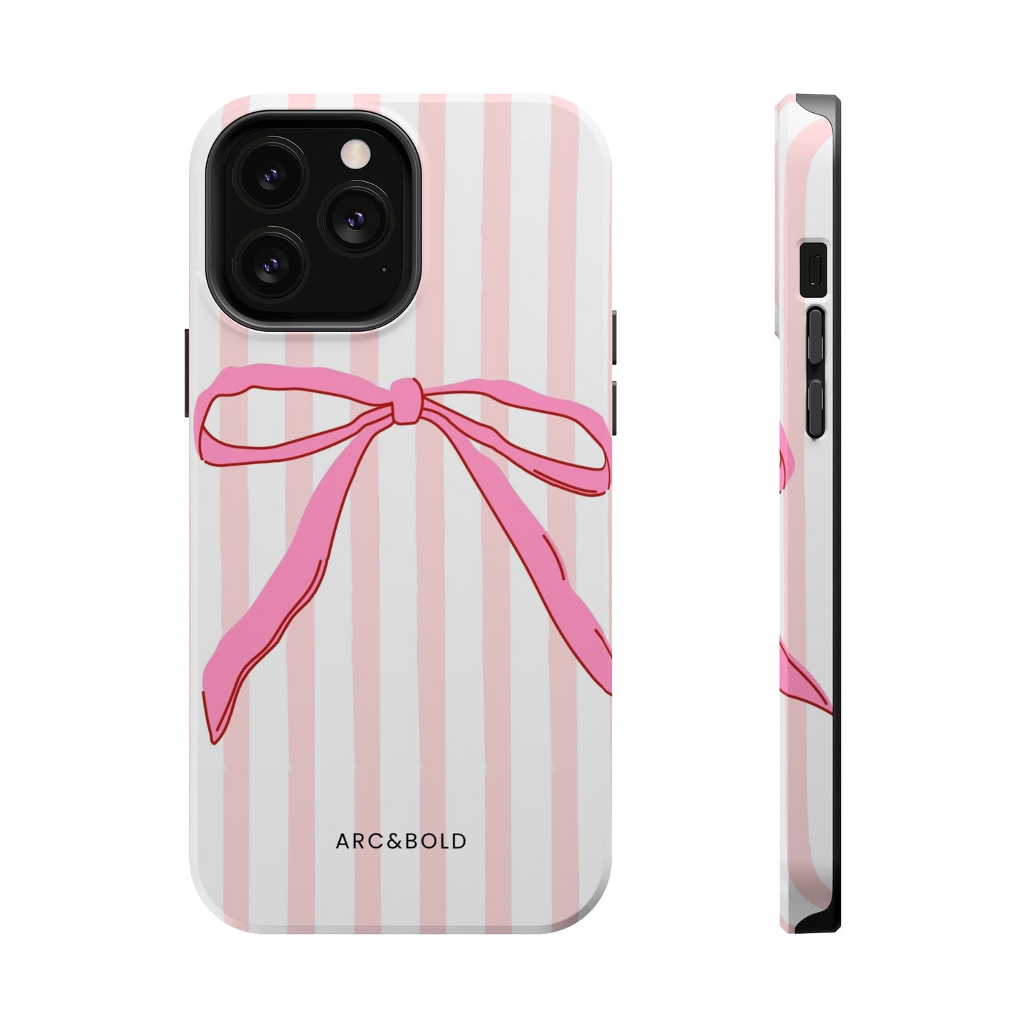 Pink Bow - Magnetic Phone Case - Arc & Bold