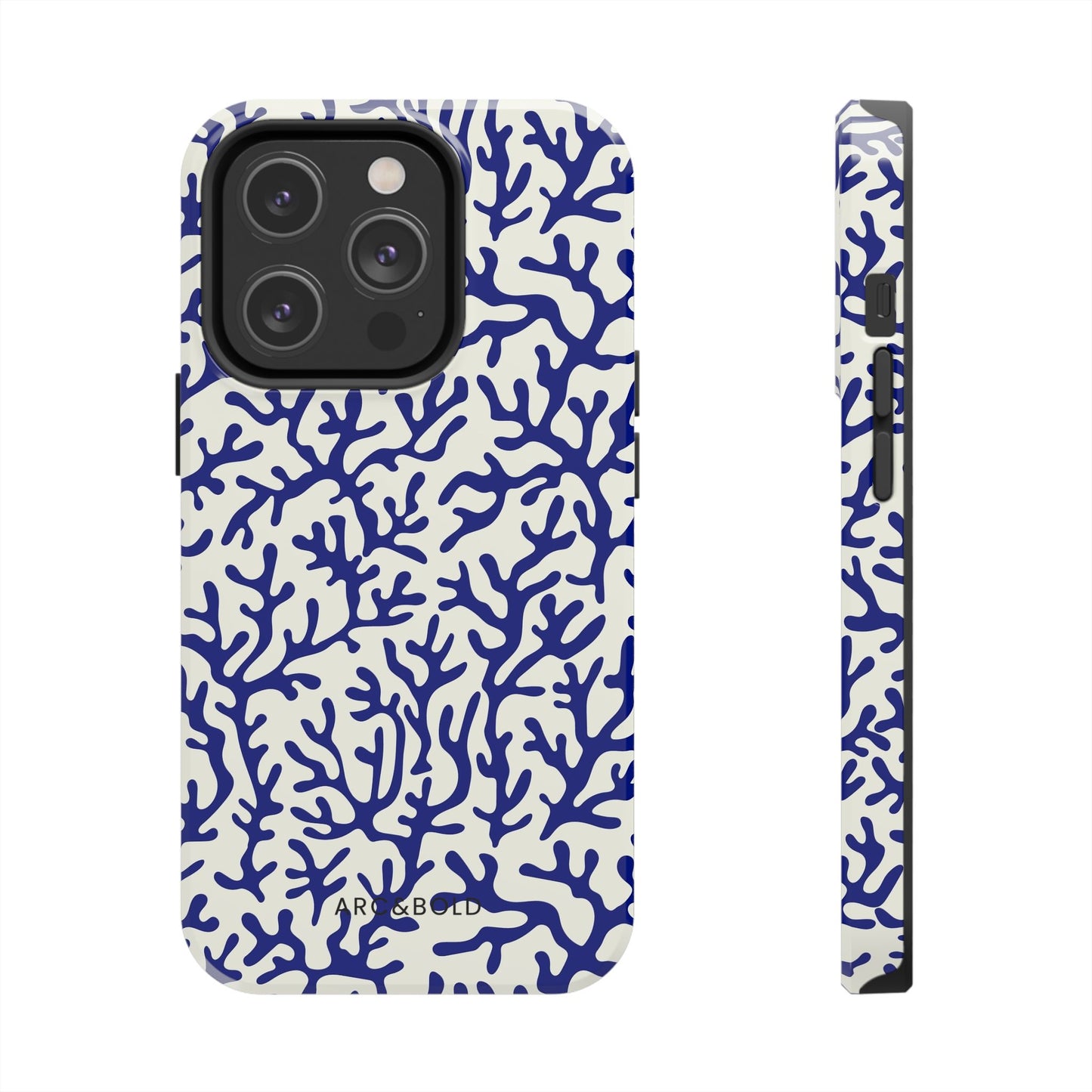 Coral - Tough Phone Case - Arc & Bold