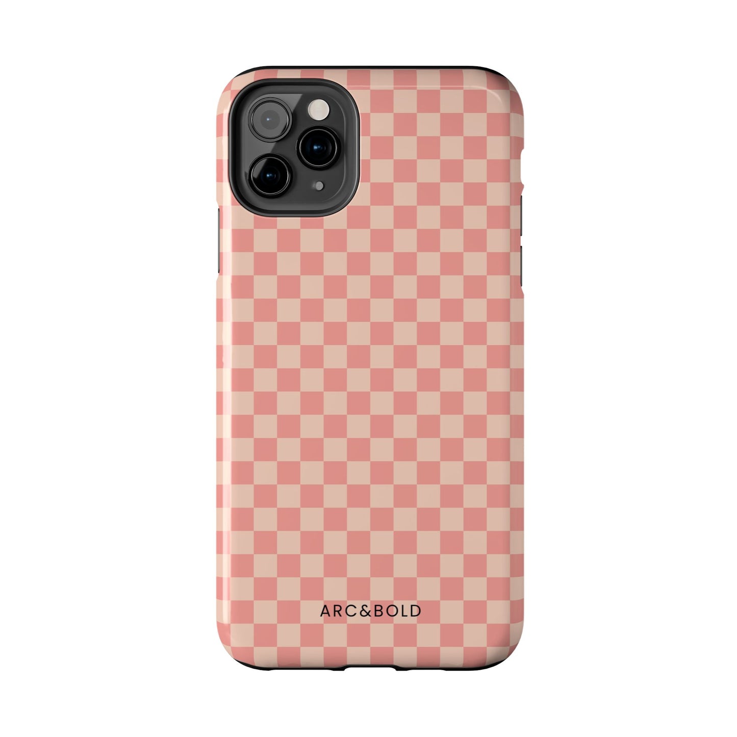Checked - Tough Phone Case - Arc & Bold