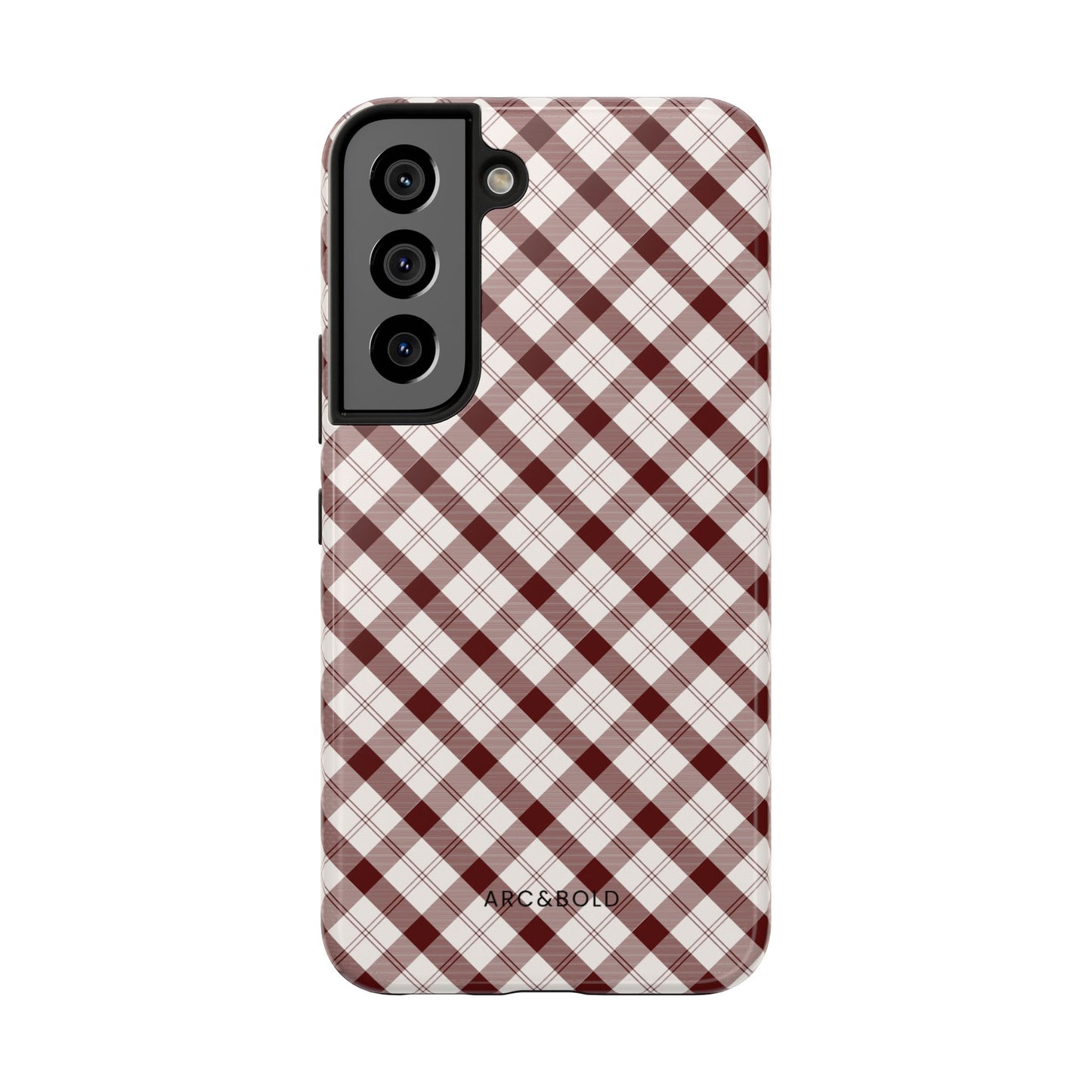 Maroon - Tough Phone Case - Arc & Bold