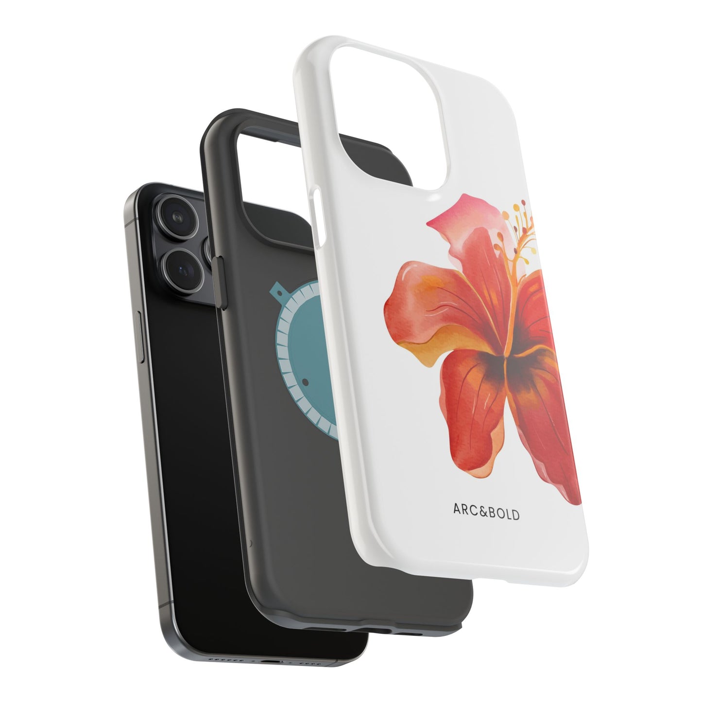 Hibiscus - Magnetic Tough Case - Arc & Bold