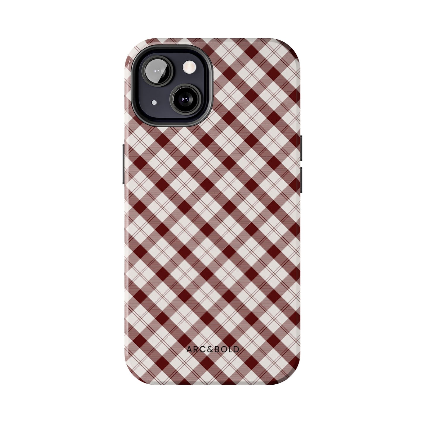 Maroon - Tough Phone Case - Arc & Bold