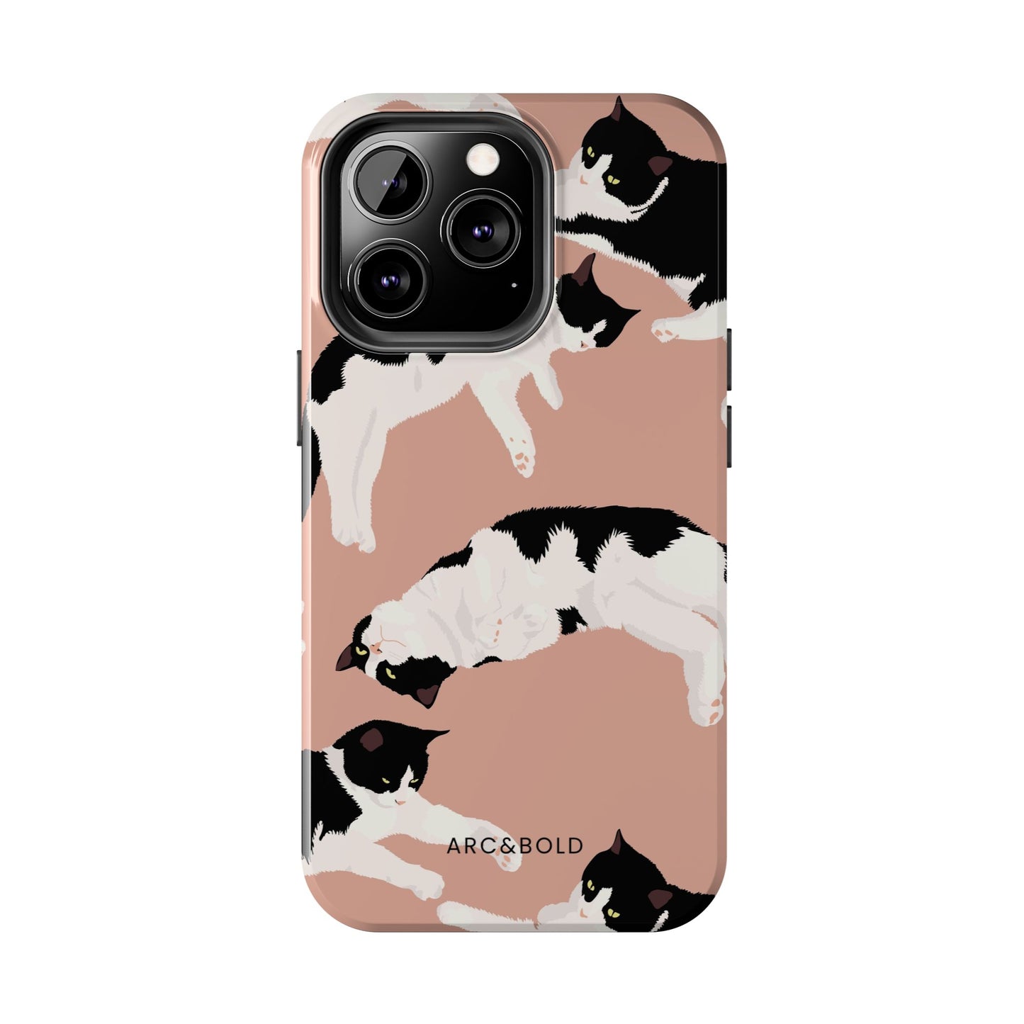 Cat - Tough Phone Case - Arc & Bold