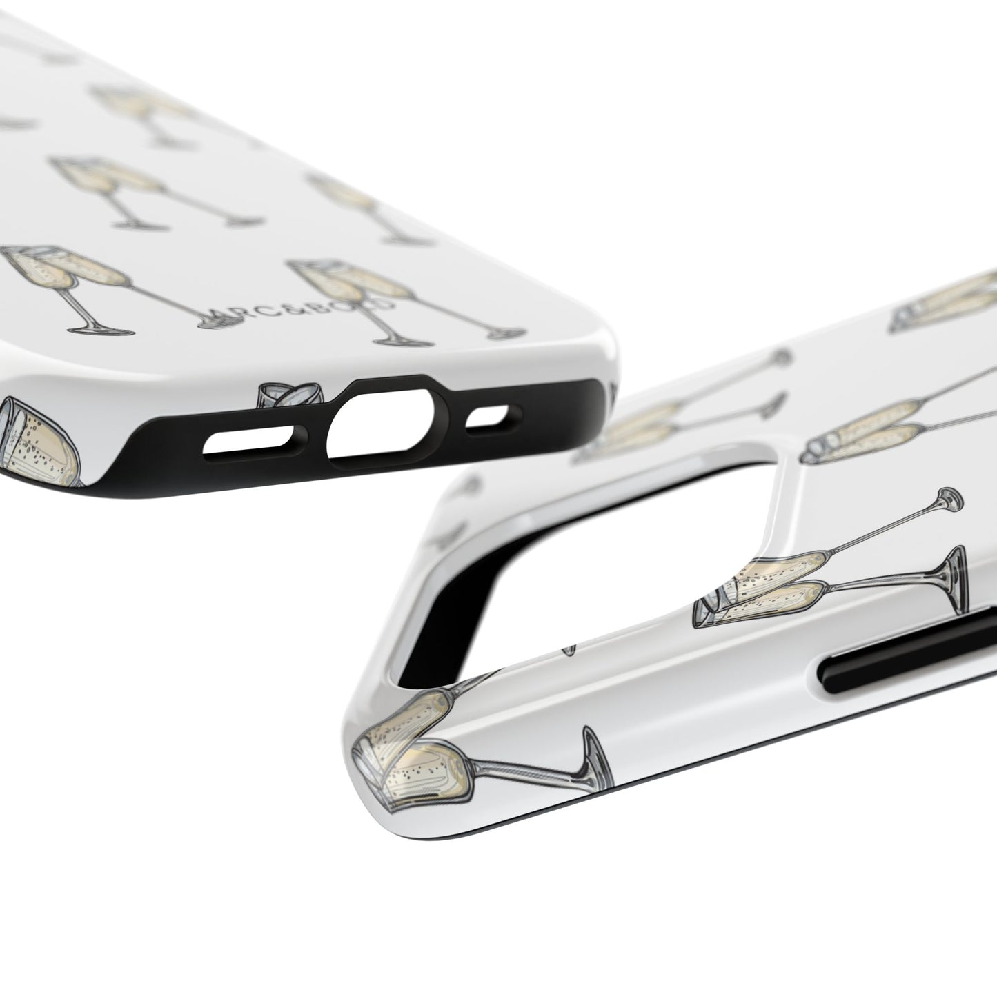Champagne Toast - Tough Phone Case - Arc & Bold