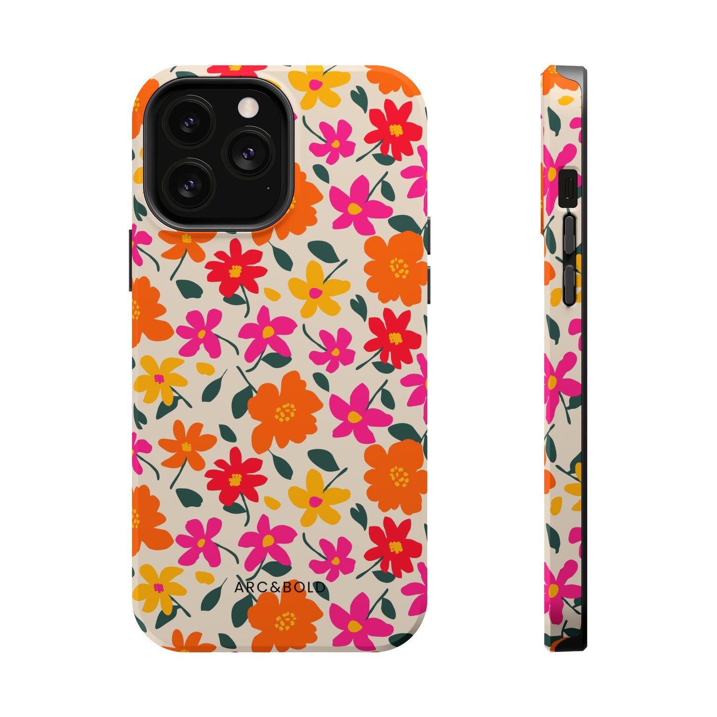 Spring Flowers - Magnetic Phone Case - Arc & Bold