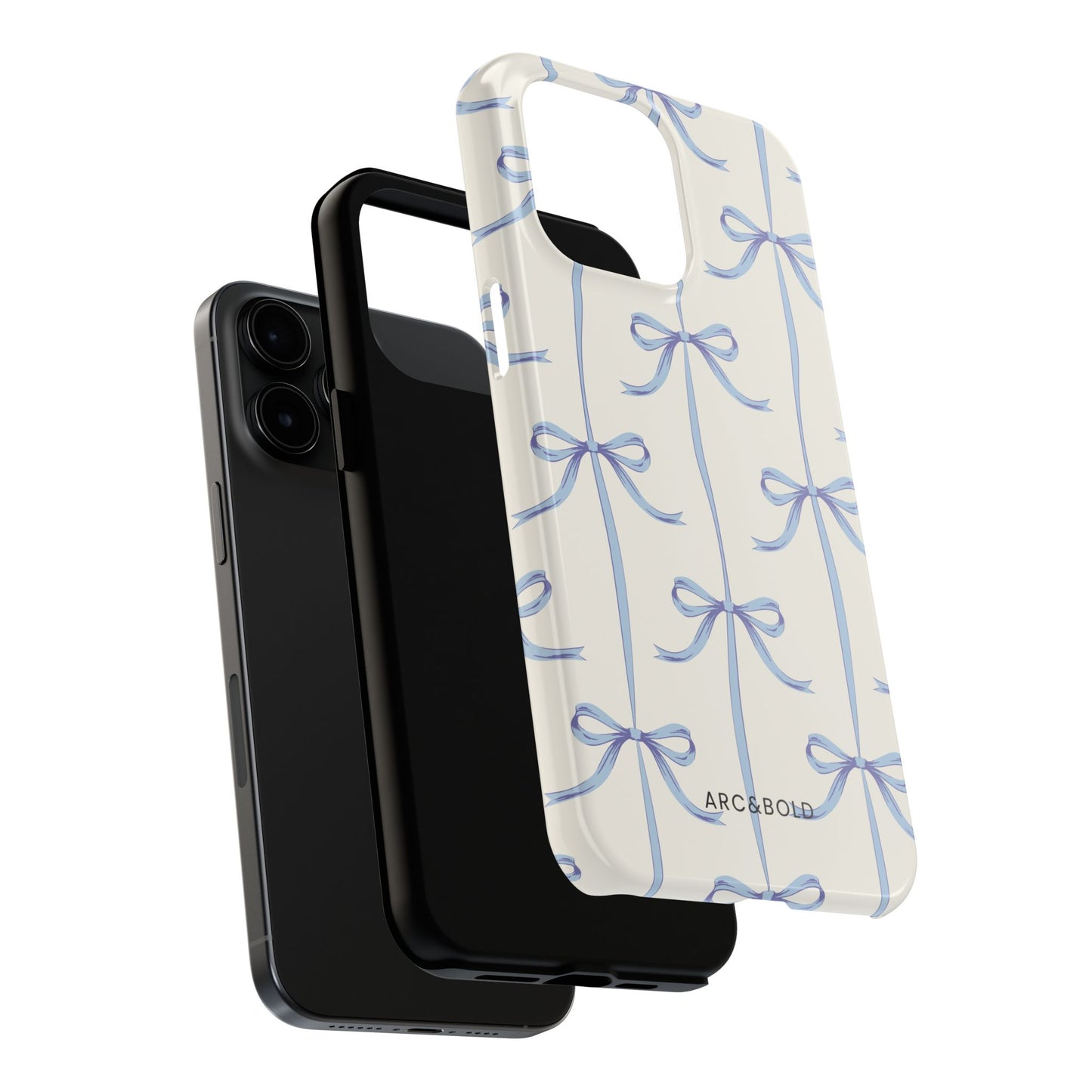 Blue Bow - Tough Phone Case - Arc & Bold