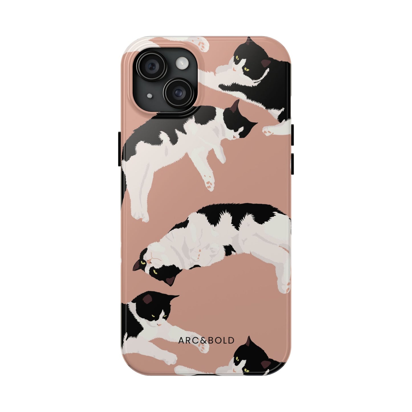 Cat - Tough Phone Case - Arc & Bold