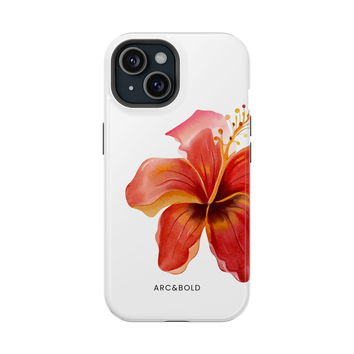 Hibiscus - Magnetic Tough Case - Arc & Bold