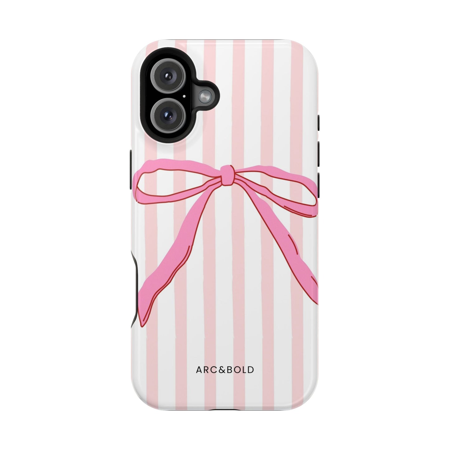 Pink Bow - Magnetic Phone Case - Arc & Bold