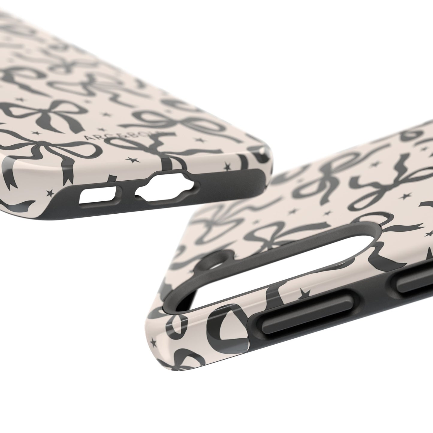 Noir Bows - Tough Phone Case