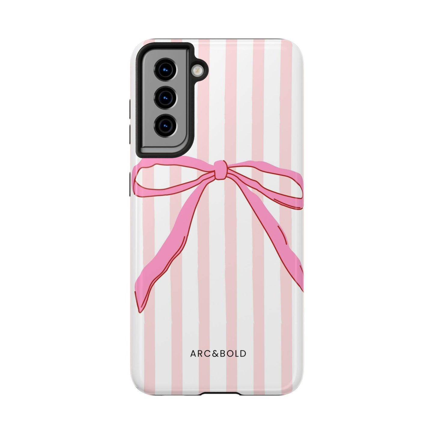 Pink Bow - Tough Phone Case - Arc & Bold