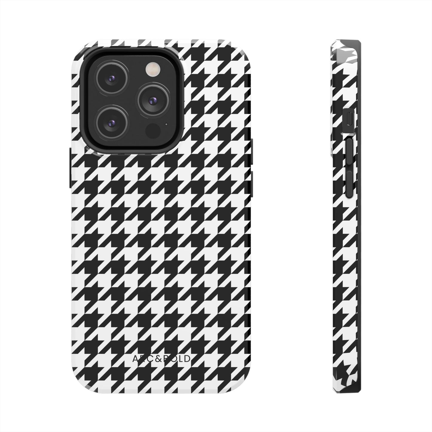 Houndstooth - Tough Phone Case - Arc & Bold