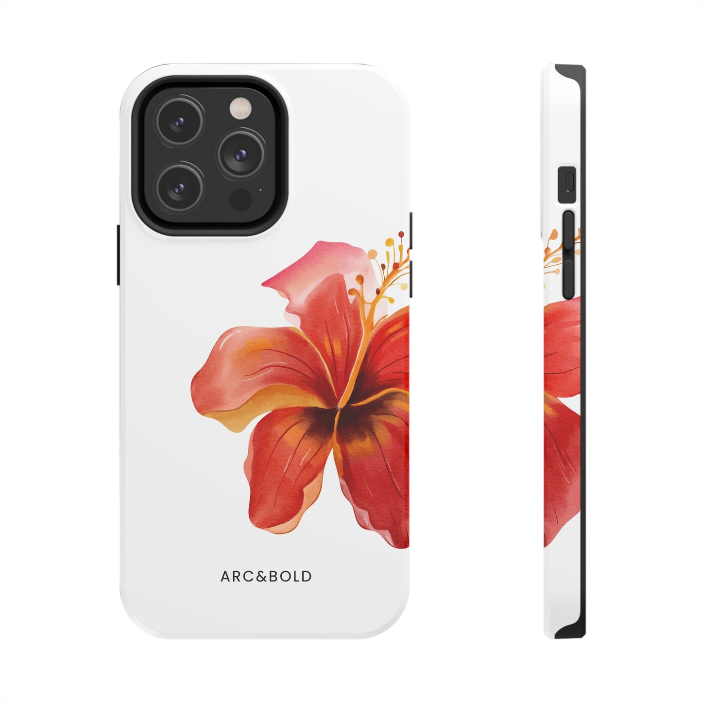 Hibiscus - Tough Phone Case - Arc & Bold