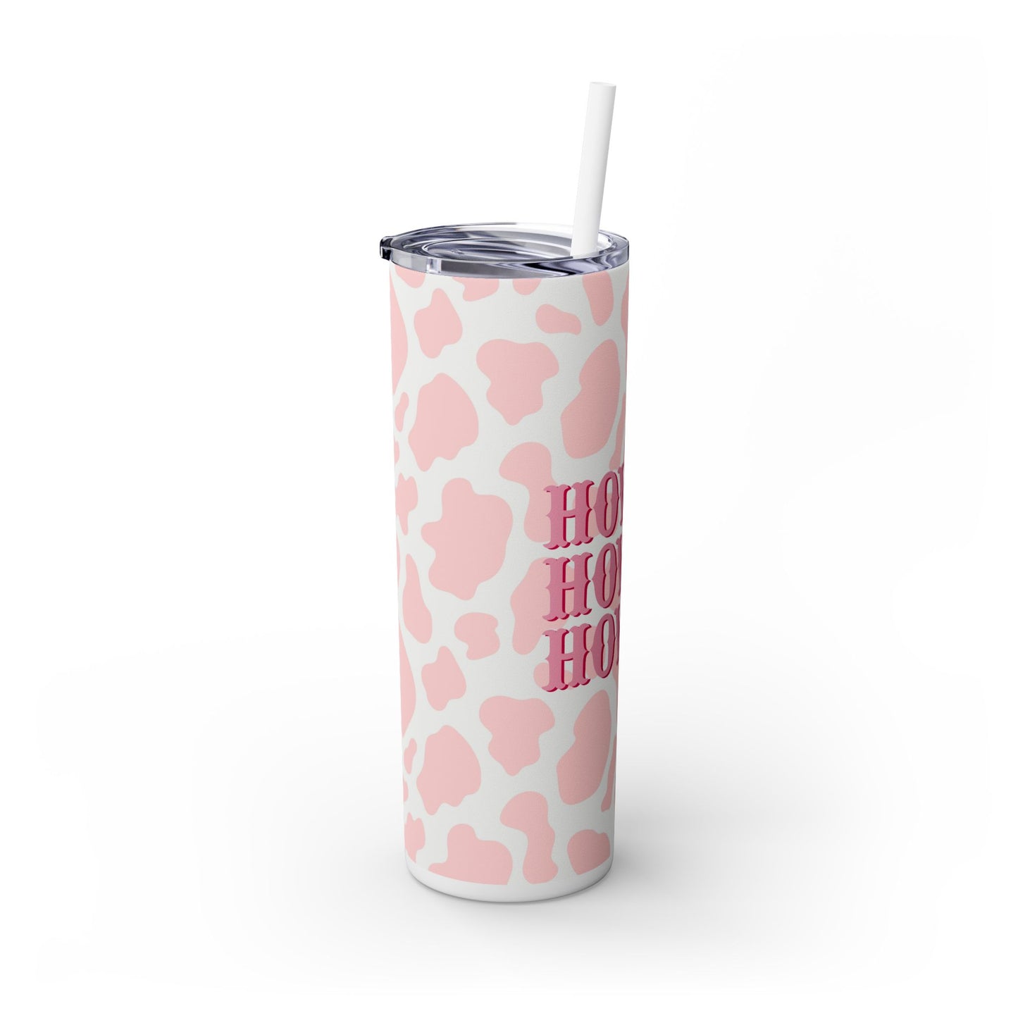 HOWDY - Skinny Tumbler with Straw, 20oz