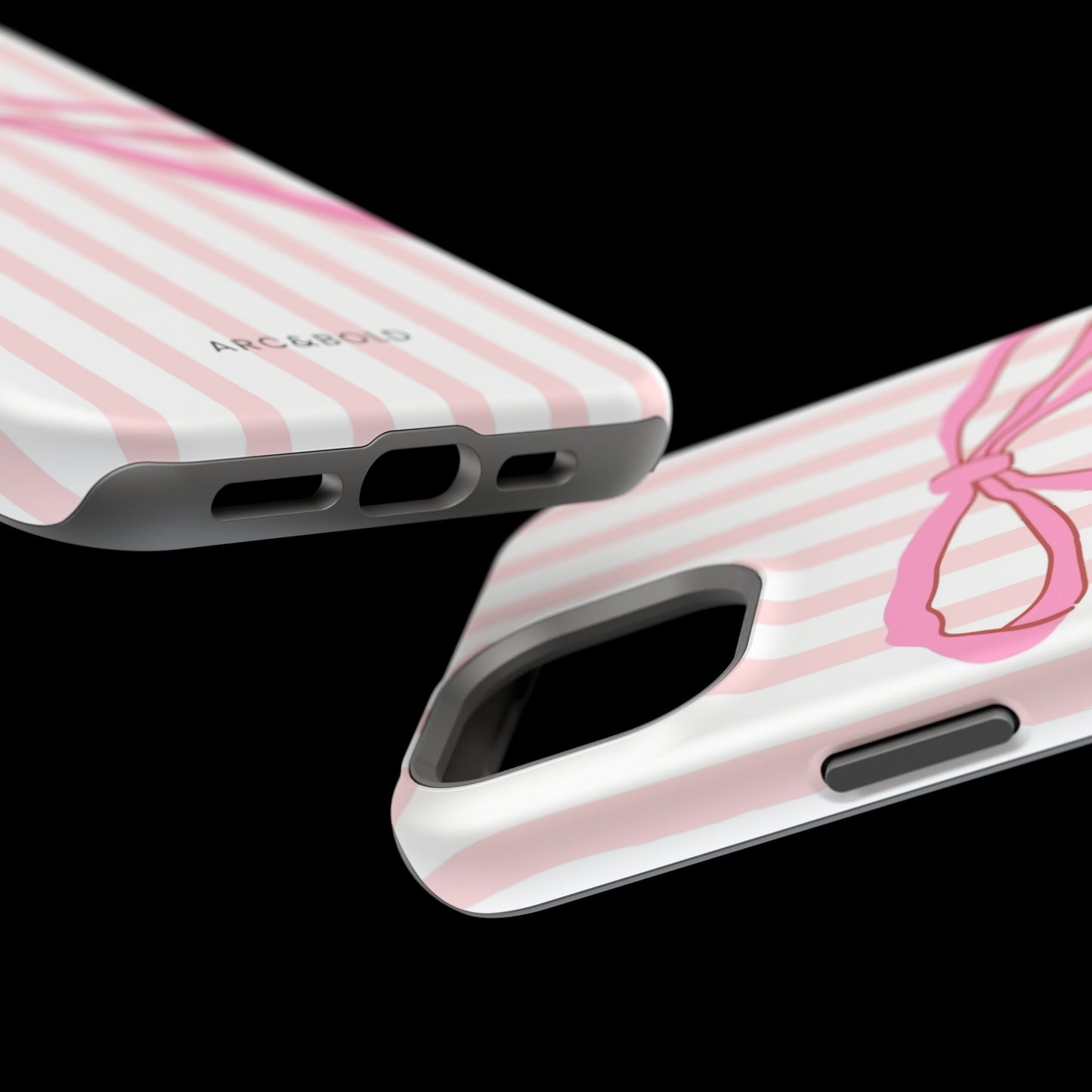 Pink Bow - Magnetic Phone Case - Arc & Bold