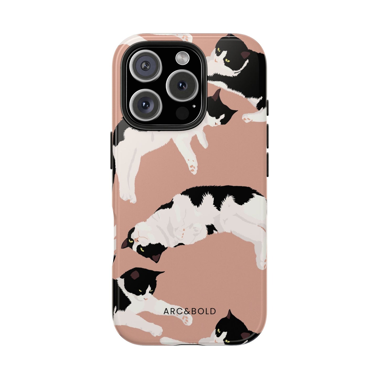 Cat - Tough Phone Case - Arc & Bold