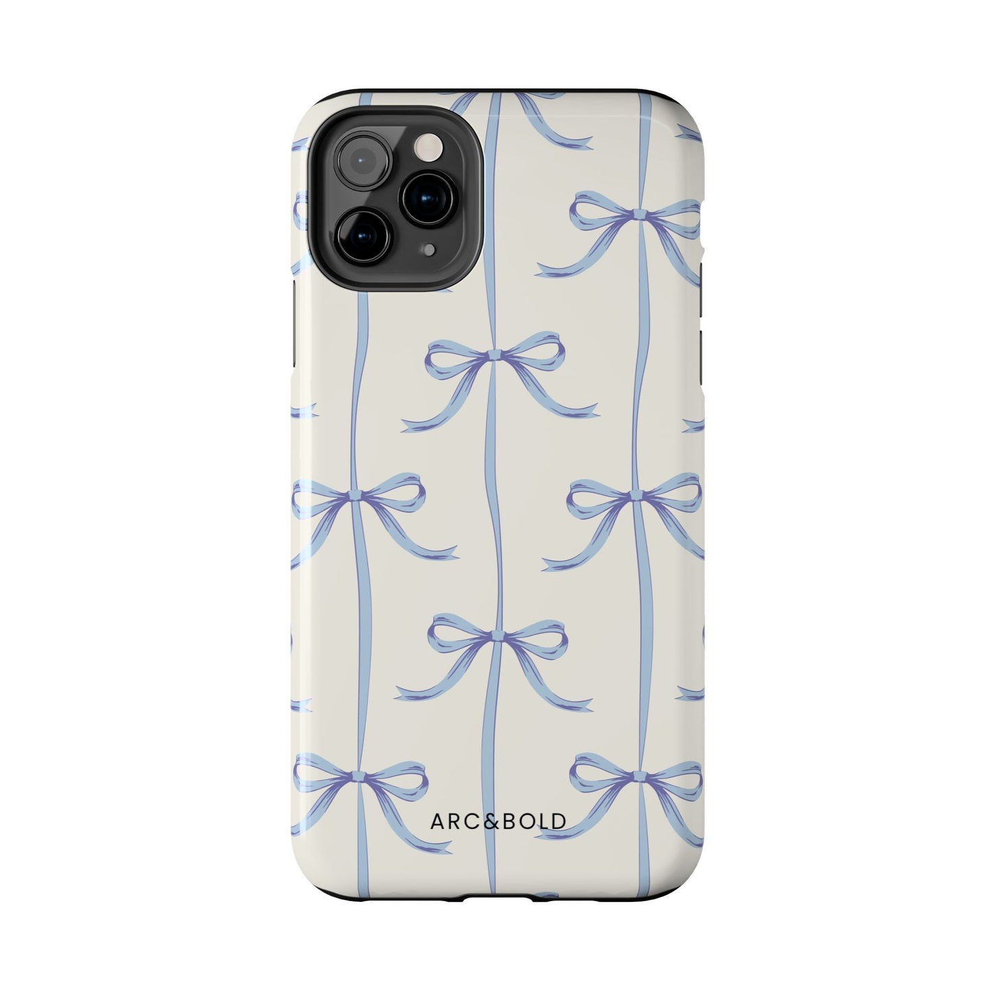 Blue Bow - Tough Phone Case - Arc & Bold