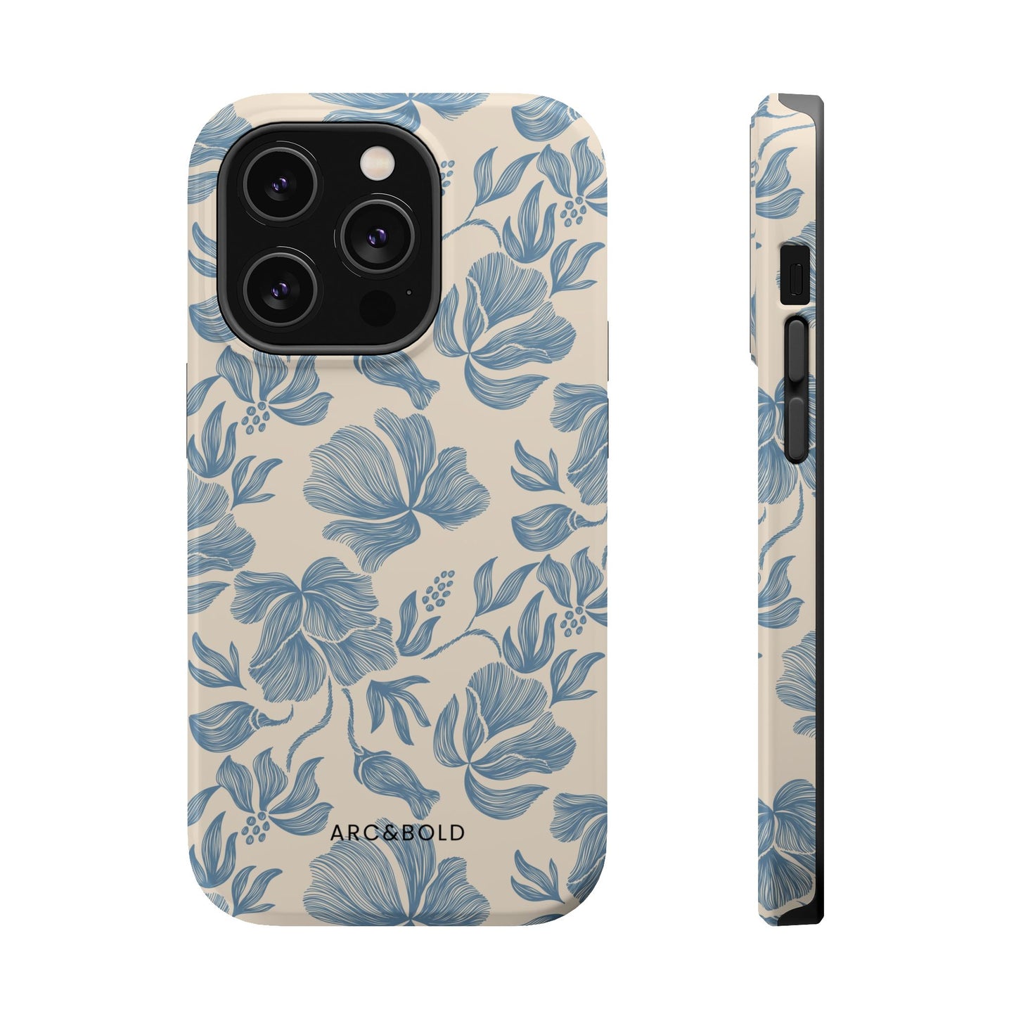 Floral - Magnetic Tough Case - Arc & Bold
