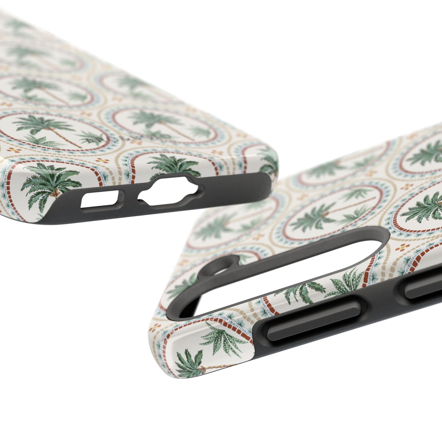 Tropical Tile Palm - Tough Phone Case - Arc & Bold