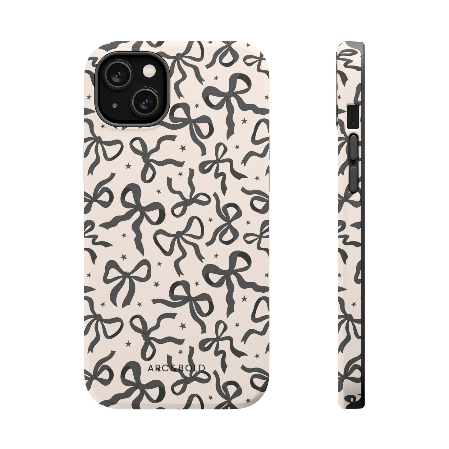 Noir Bows - Magnetic Tough Case - Arc & Bold