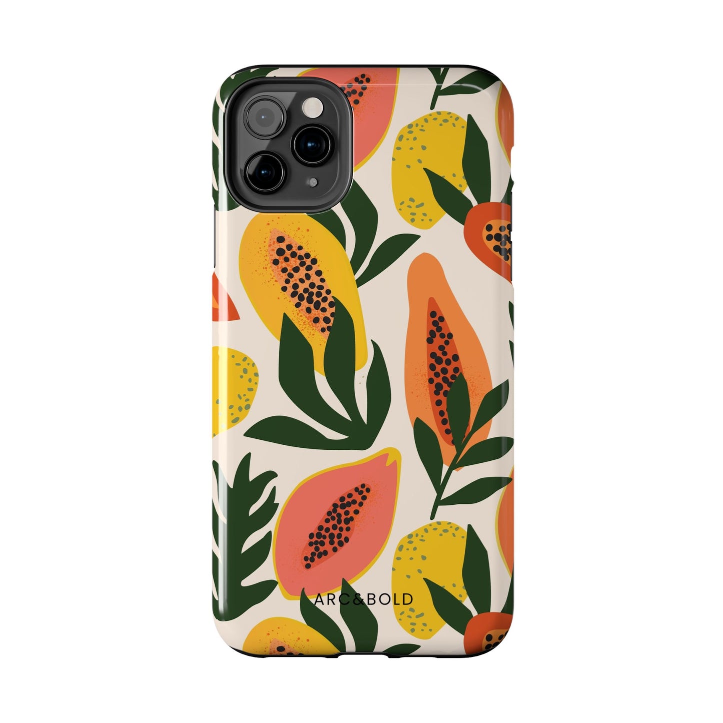Papaya - Tough Phone Case - Arc & Bold
