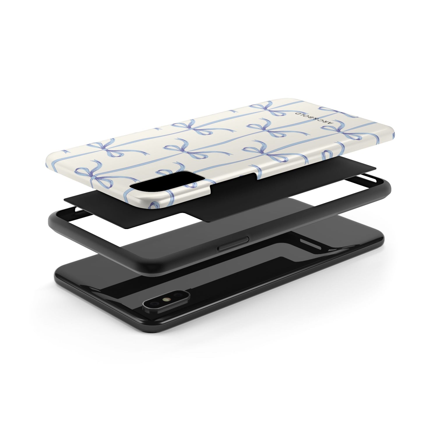 Blue Bow - Tough Phone Case - Arc & Bold