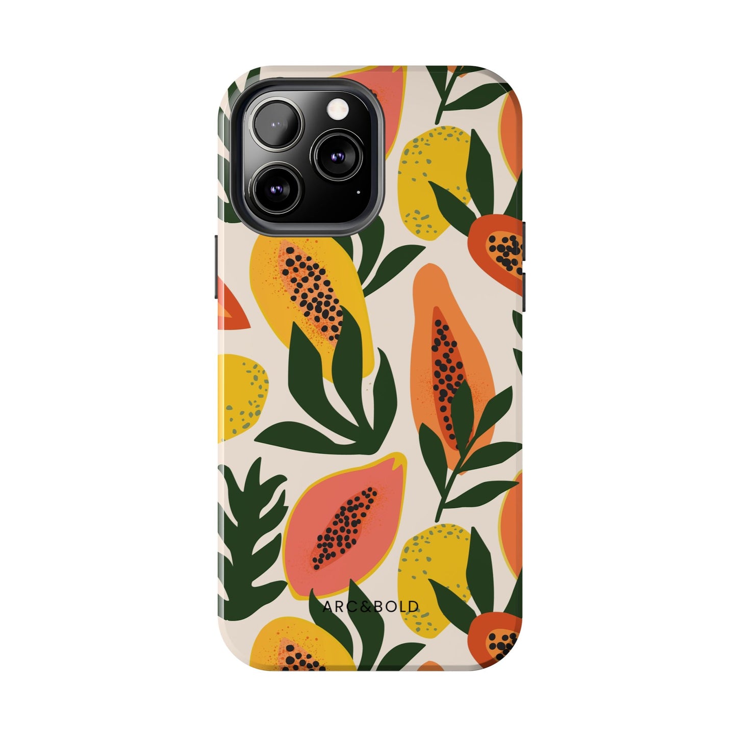 Papaya - Tough Phone Case - Arc & Bold