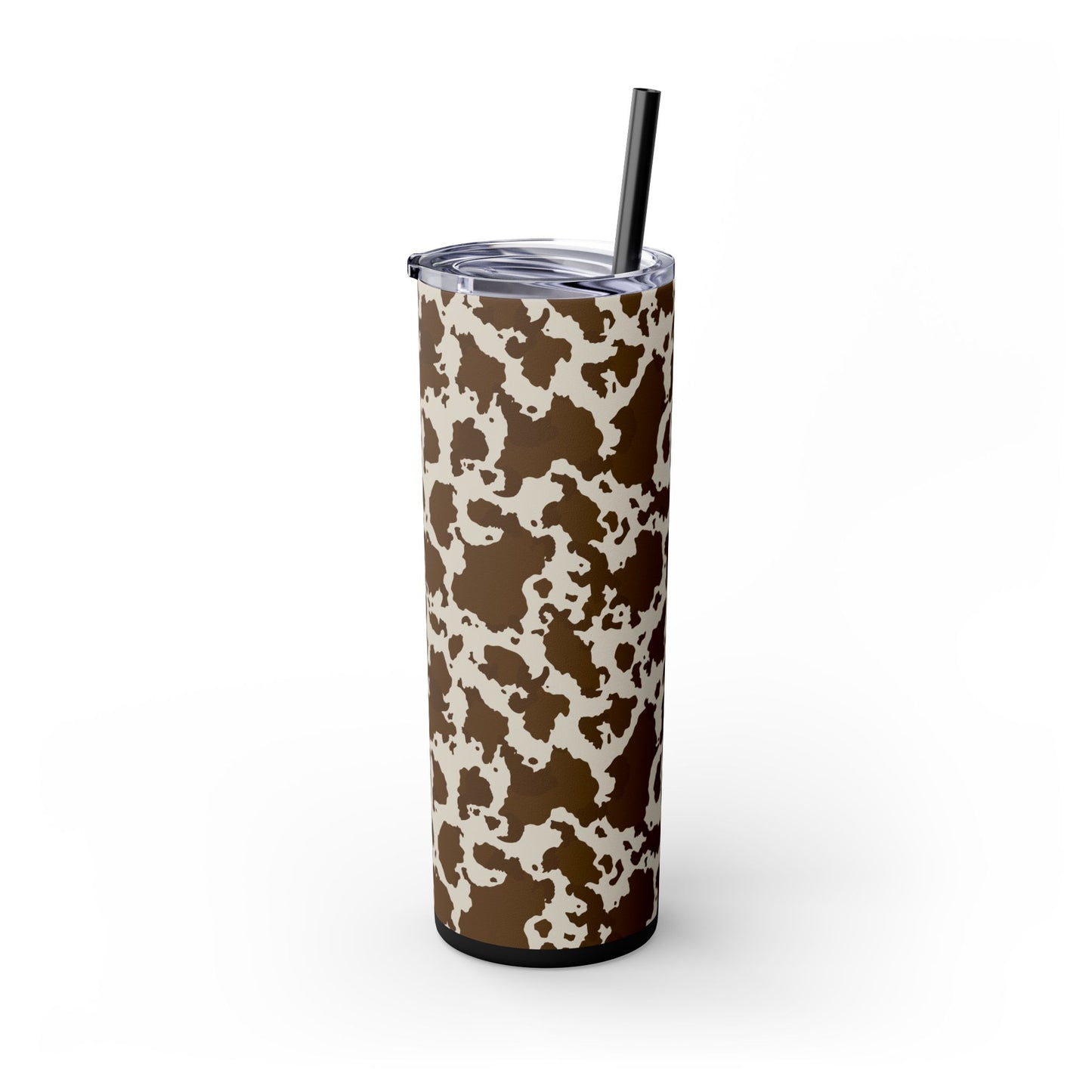 Moo Mood - Skinny Tumbler with Straw, 20oz - Arc & Bold