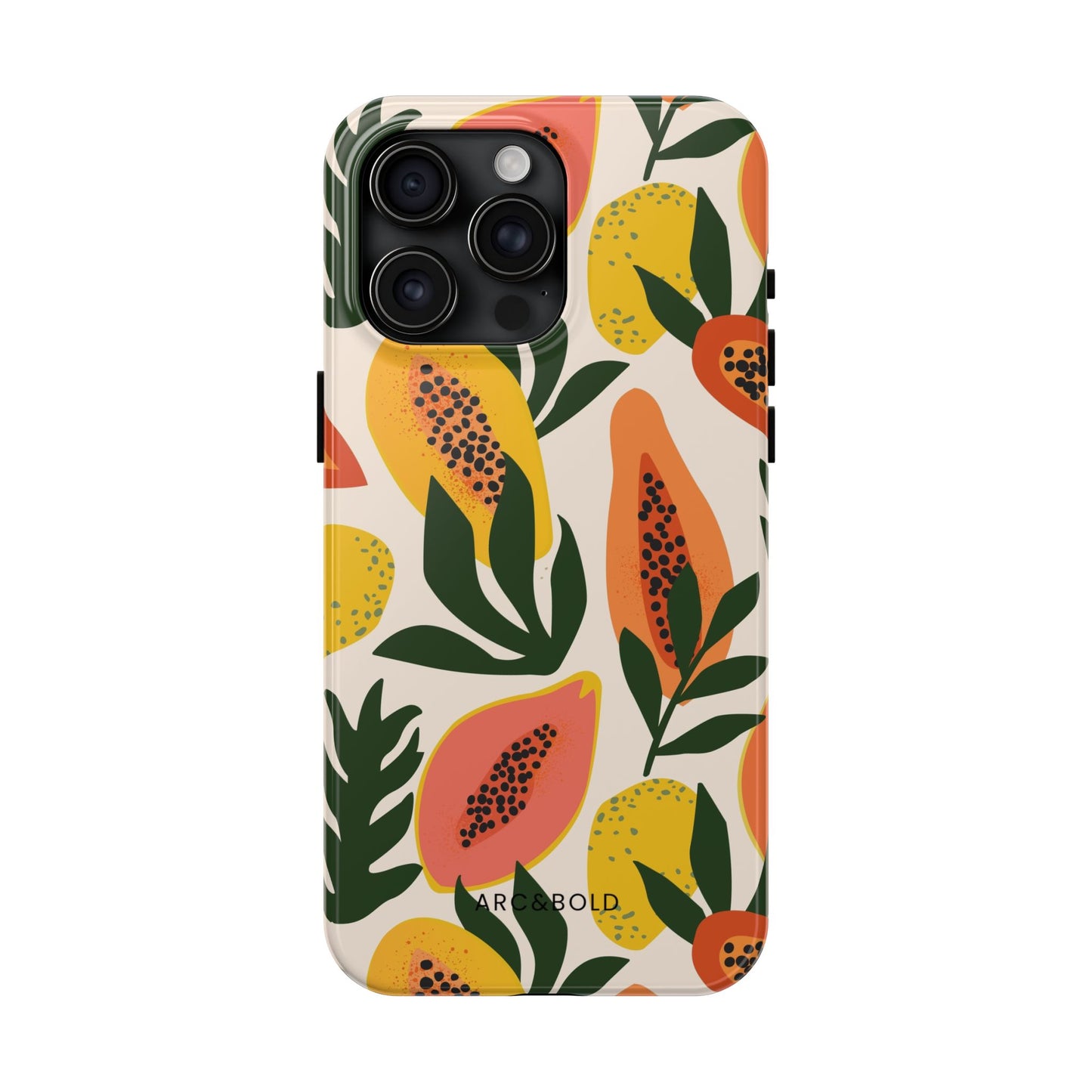 Papaya - Tough Phone Case - Arc & Bold