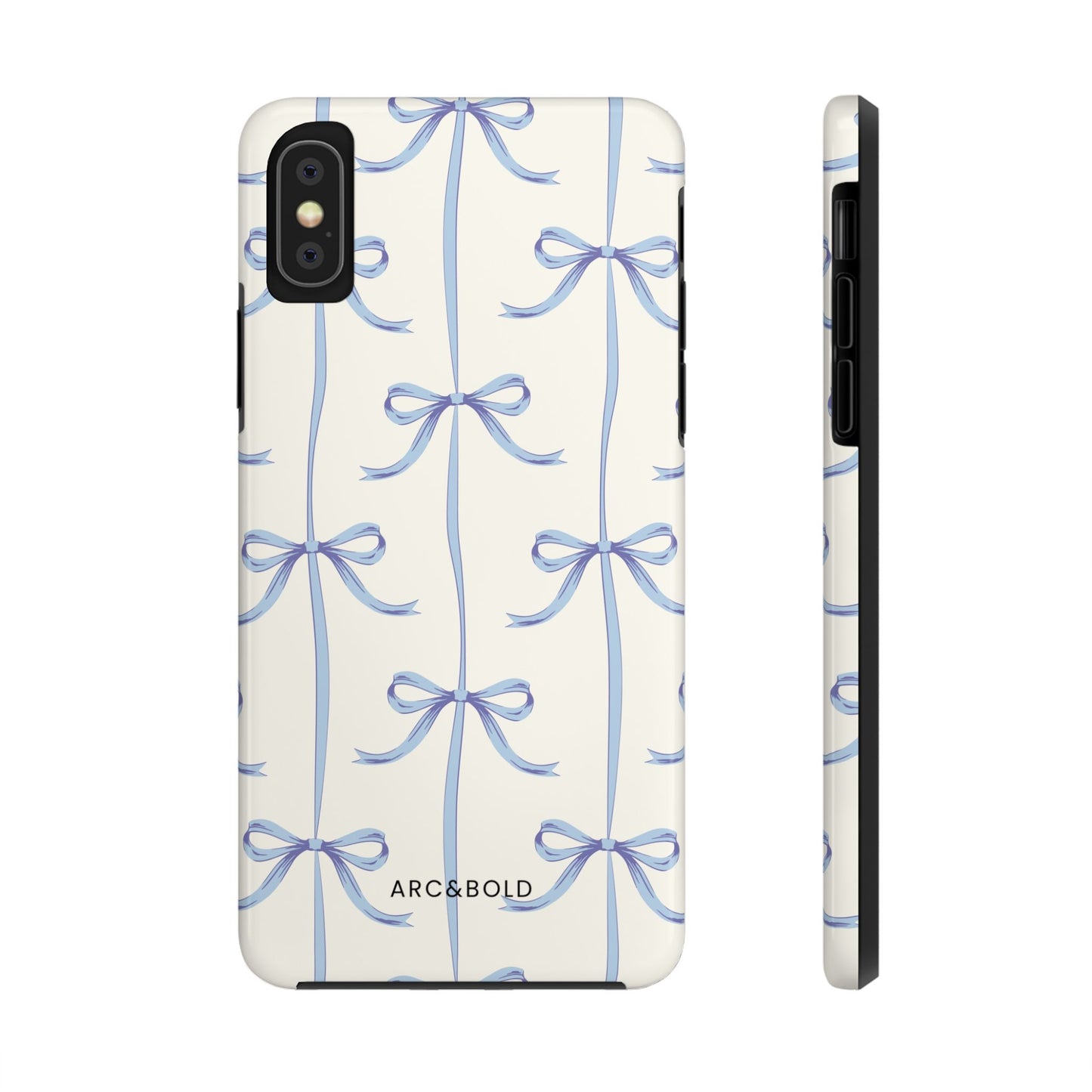 Blue Bow - Tough Phone Case - Arc & Bold