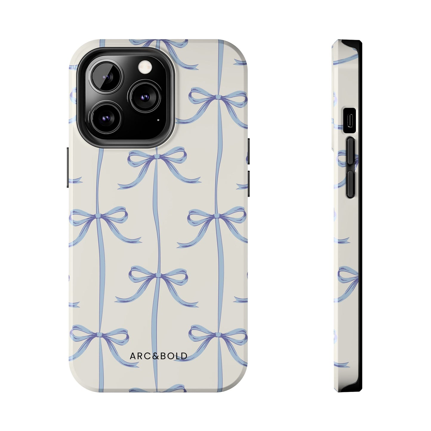 Blue Bow - Tough Phone Case - Arc & Bold