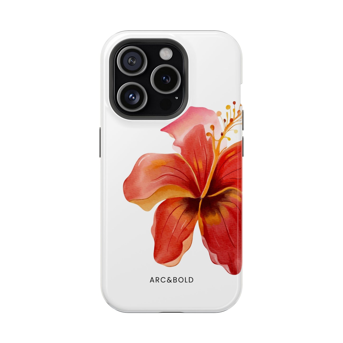 Hibiscus - Magnetic Tough Case - Arc & Bold
