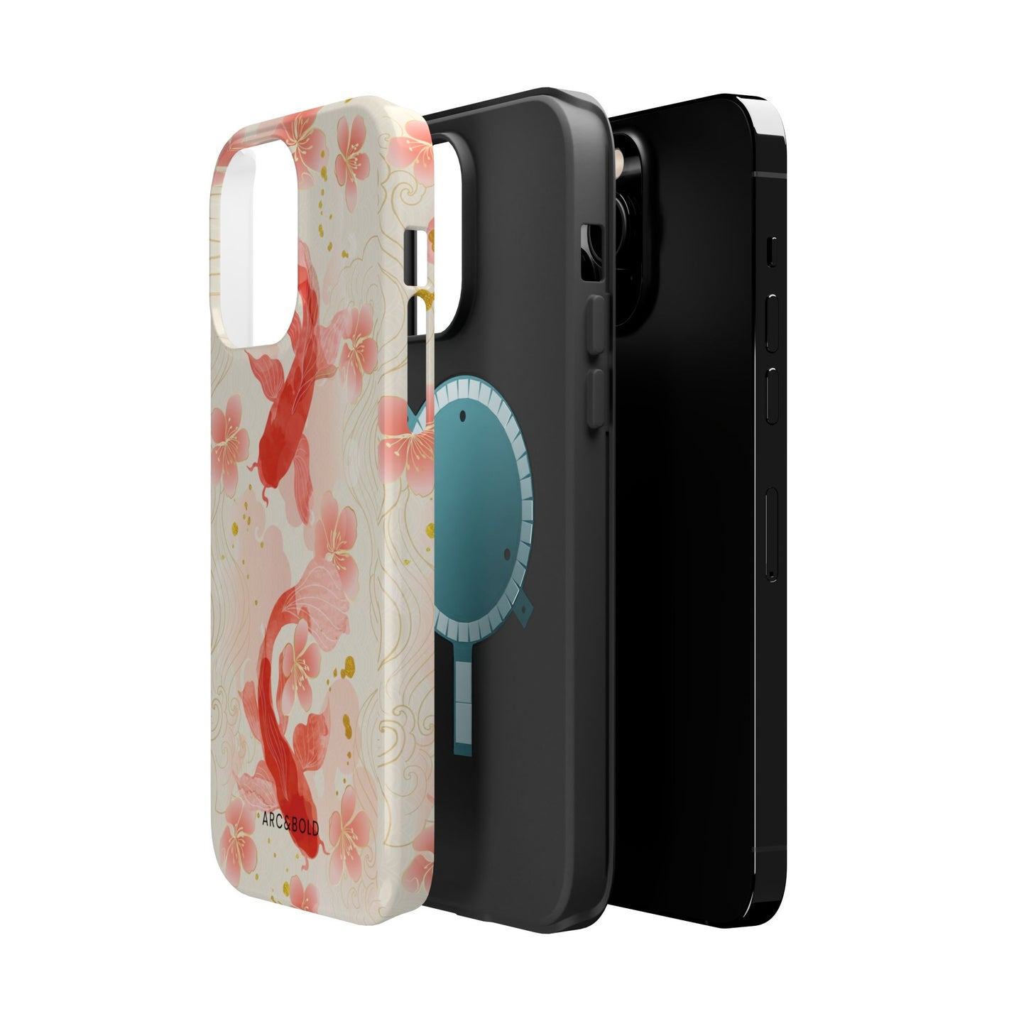 Koi Fish - Magnetic Phone Case - Arc & Bold