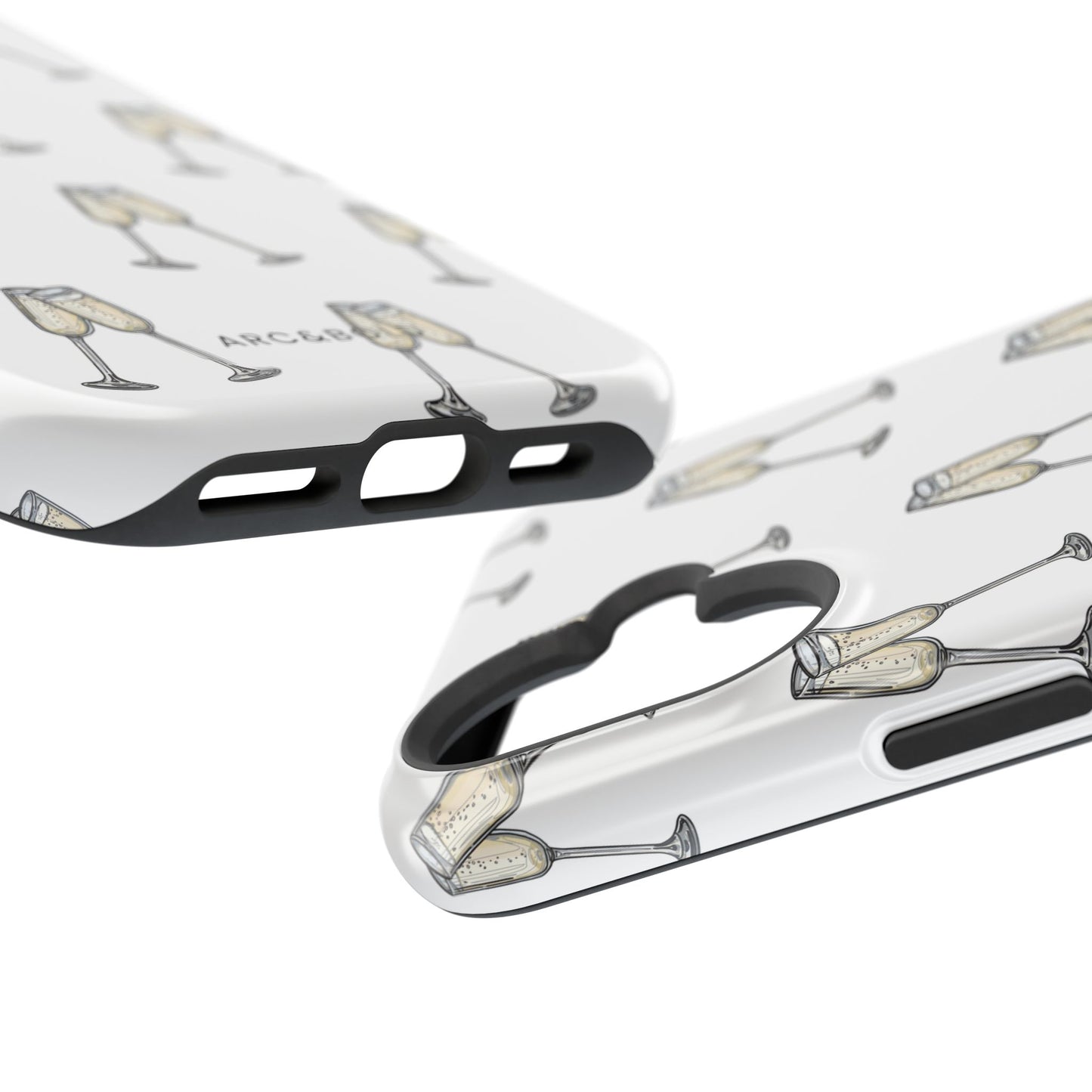 Champagne Toast -Magnetic Tough Case - Arc & Bold