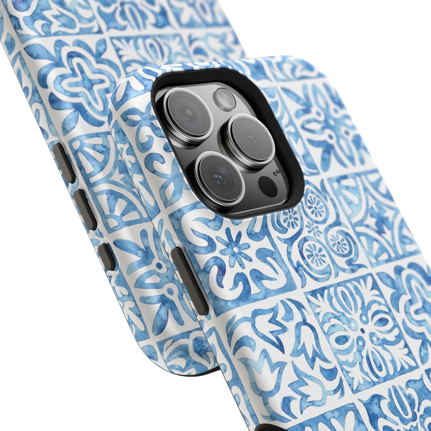 Blue Mosaic - Magnetic Phone Case - Arc & Bold